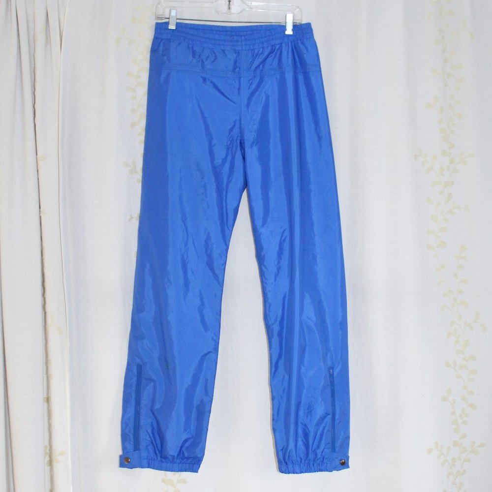 Vintage L.L. Bean Royal Blue Gore-Tex Nylon Windbreaker Pants Men's S 30"